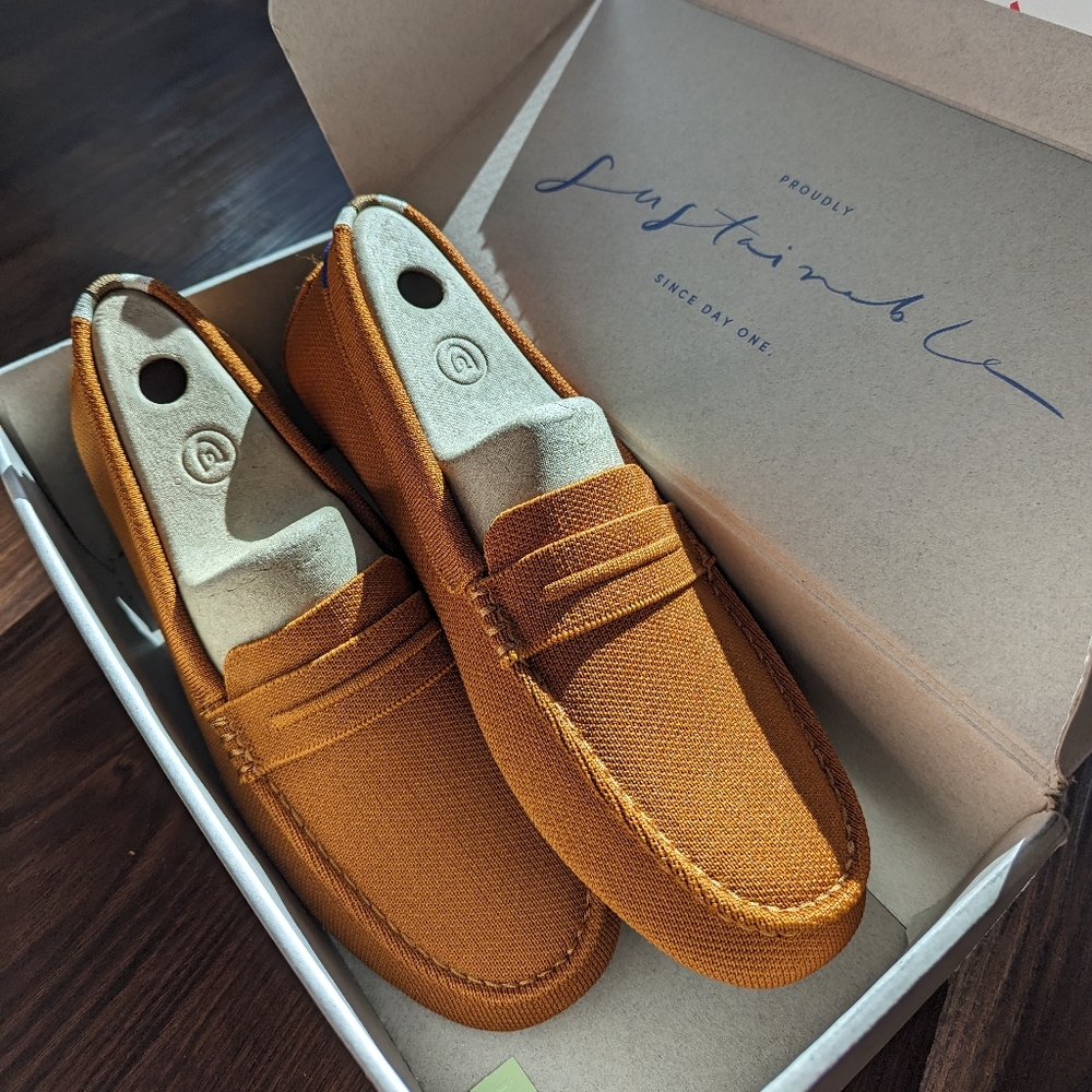 Rothy's The Driver loafers Amber